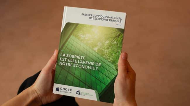 Concours de l'économie durable - CNCEF - 1ère édition - La sobriété est-elle l'avenir de notre économie ?